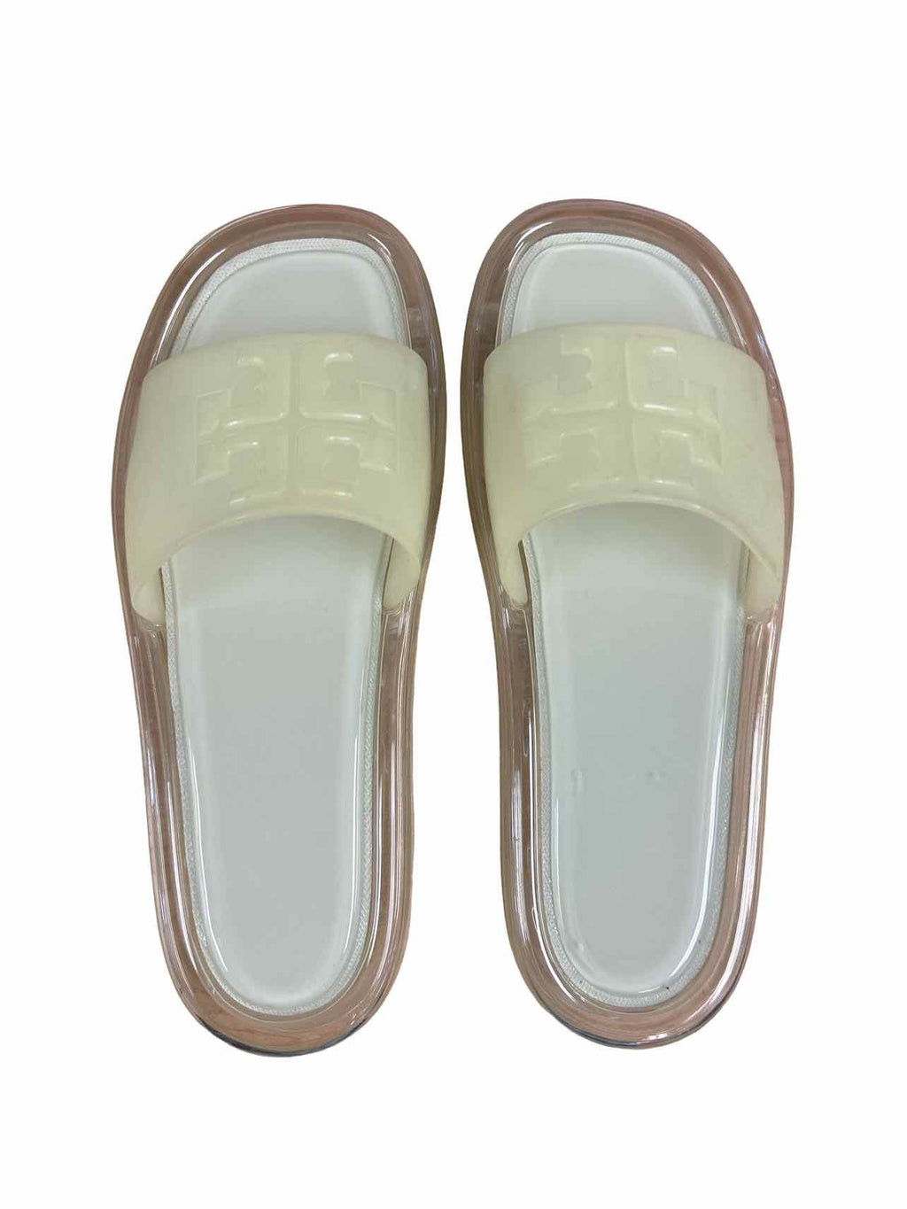 TORY BURCH BUBBLE JELLY SLIDE SIZE: 8