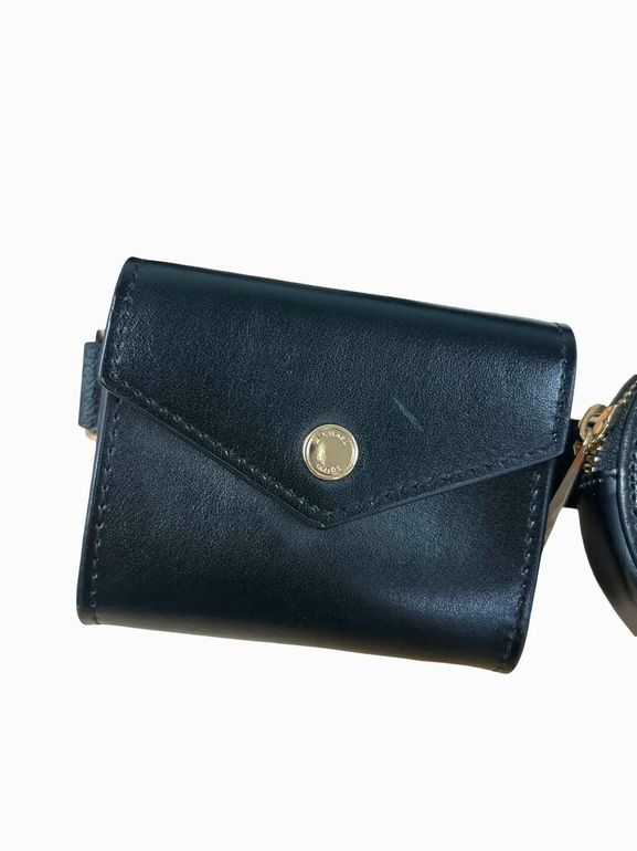 MICHAEL KORS LOGO BELT + DOUBLE POUCH FANNY SIZE: S/M