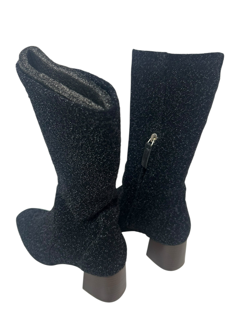 ANDRE ASSOUS VENUS SPARKLY SOCK BOOT SIZE 9