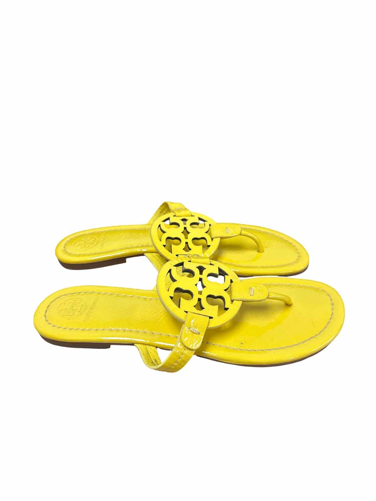 TORY BURCH Size 8.5 GOLDENROD WSHOES-04