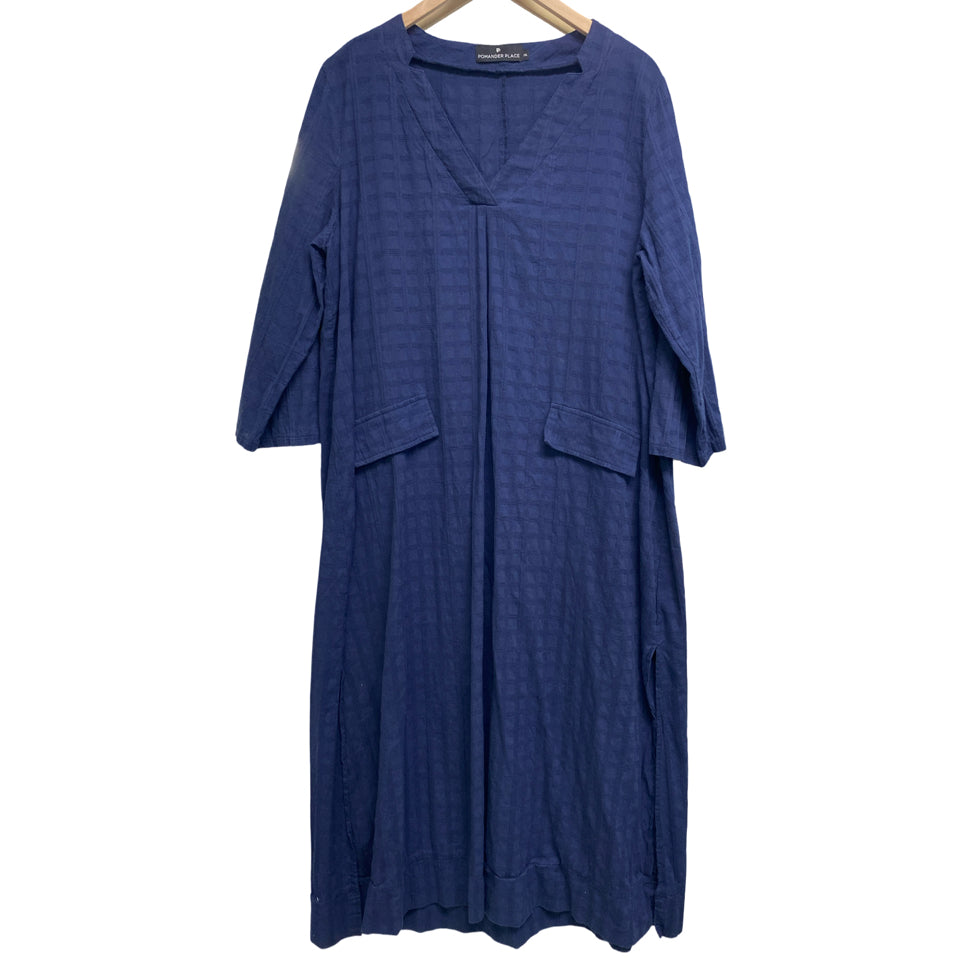 TUCKERNUCK POMANDER PLACE NAVY CAROLINA CAFTAN SIZE XXL