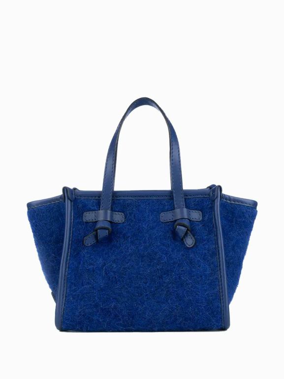 GIANNI CHIARINI MISS MARCELLA WOOL MINI TOTE