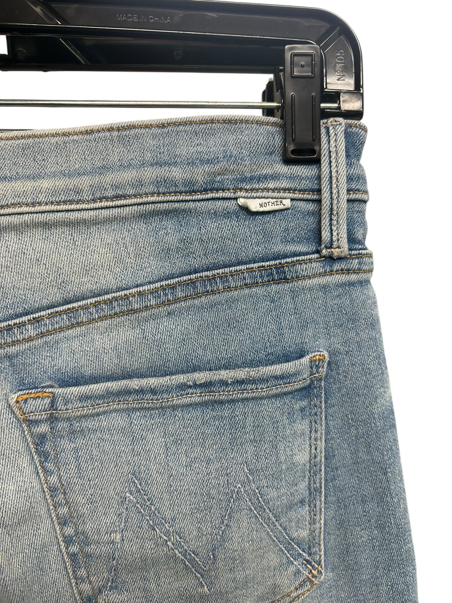 MOTHER THE MID RISE DAZZLER FLOOD SLIM JEANS SIZE 29