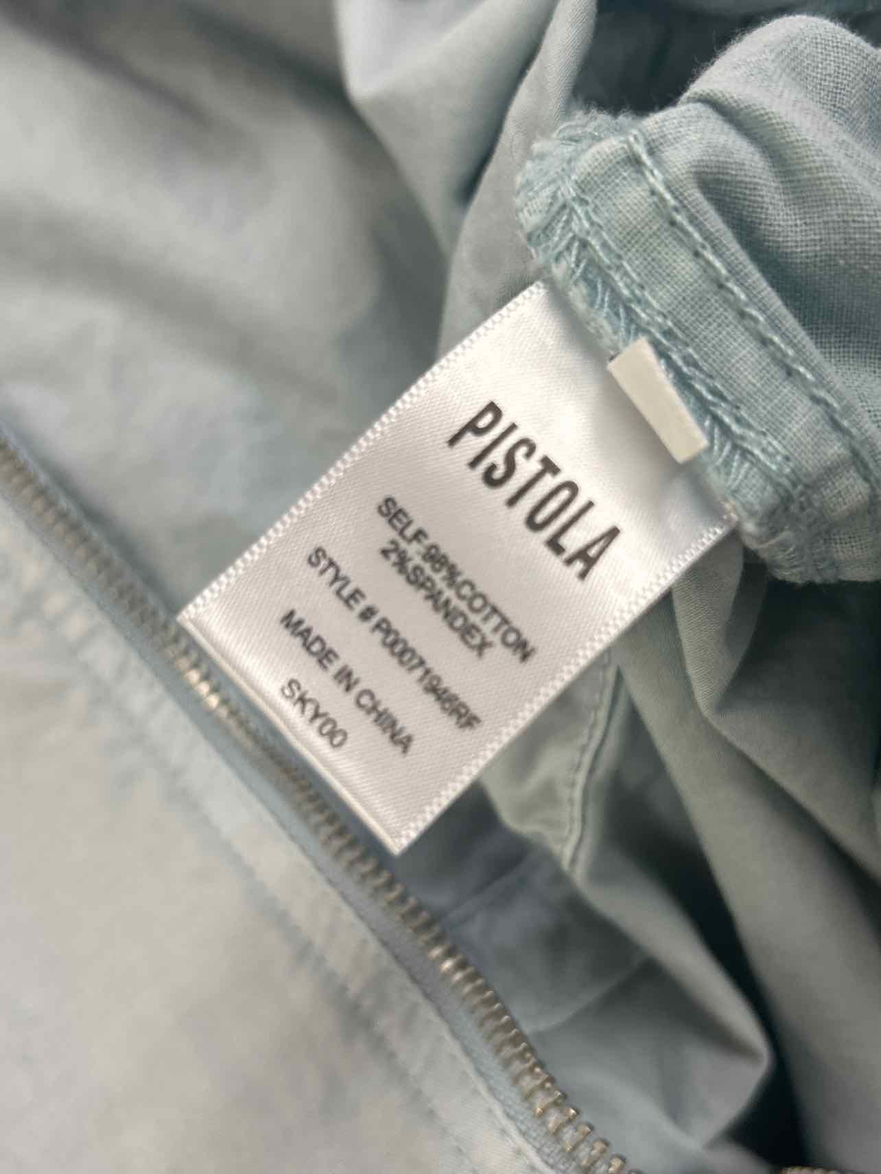 ANTHROPOLOGIE PISTOLA MEG DENIM ZIP ROMPER SIZE:XS