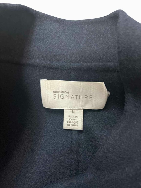 NORDSTROM WOOL CASHMERE BLEND COAT SIZE: XL