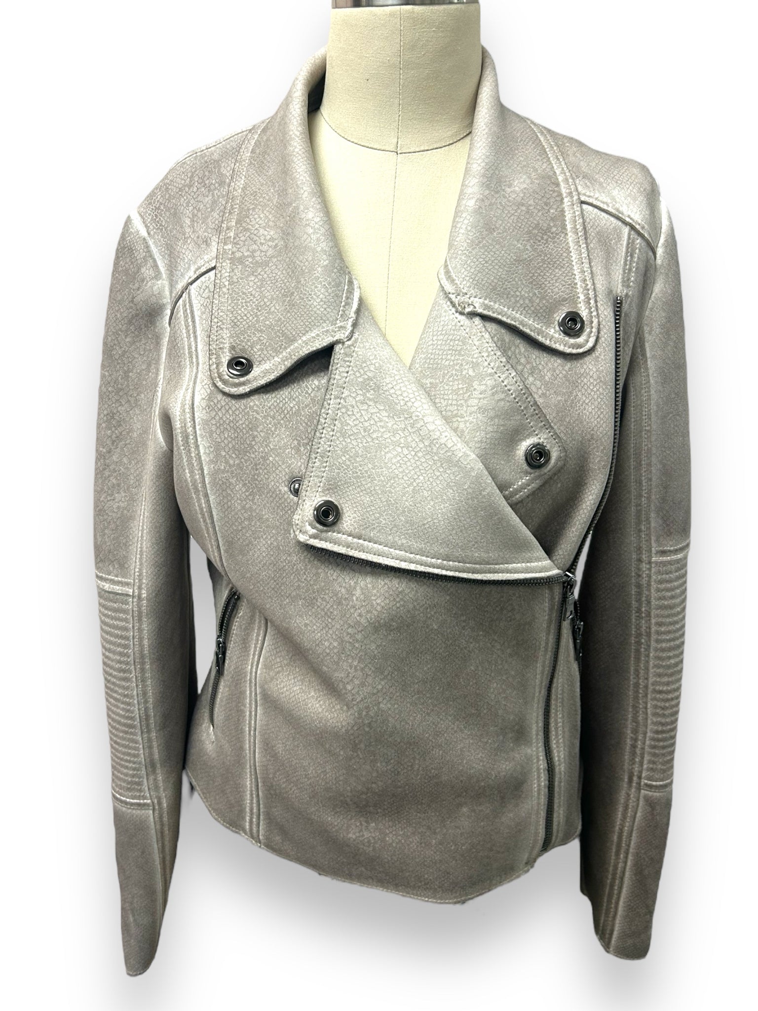 ANTHROPOLOGIE MARRAKECH MARNI SCUBA JACKET TAUPE SIZE SMALL