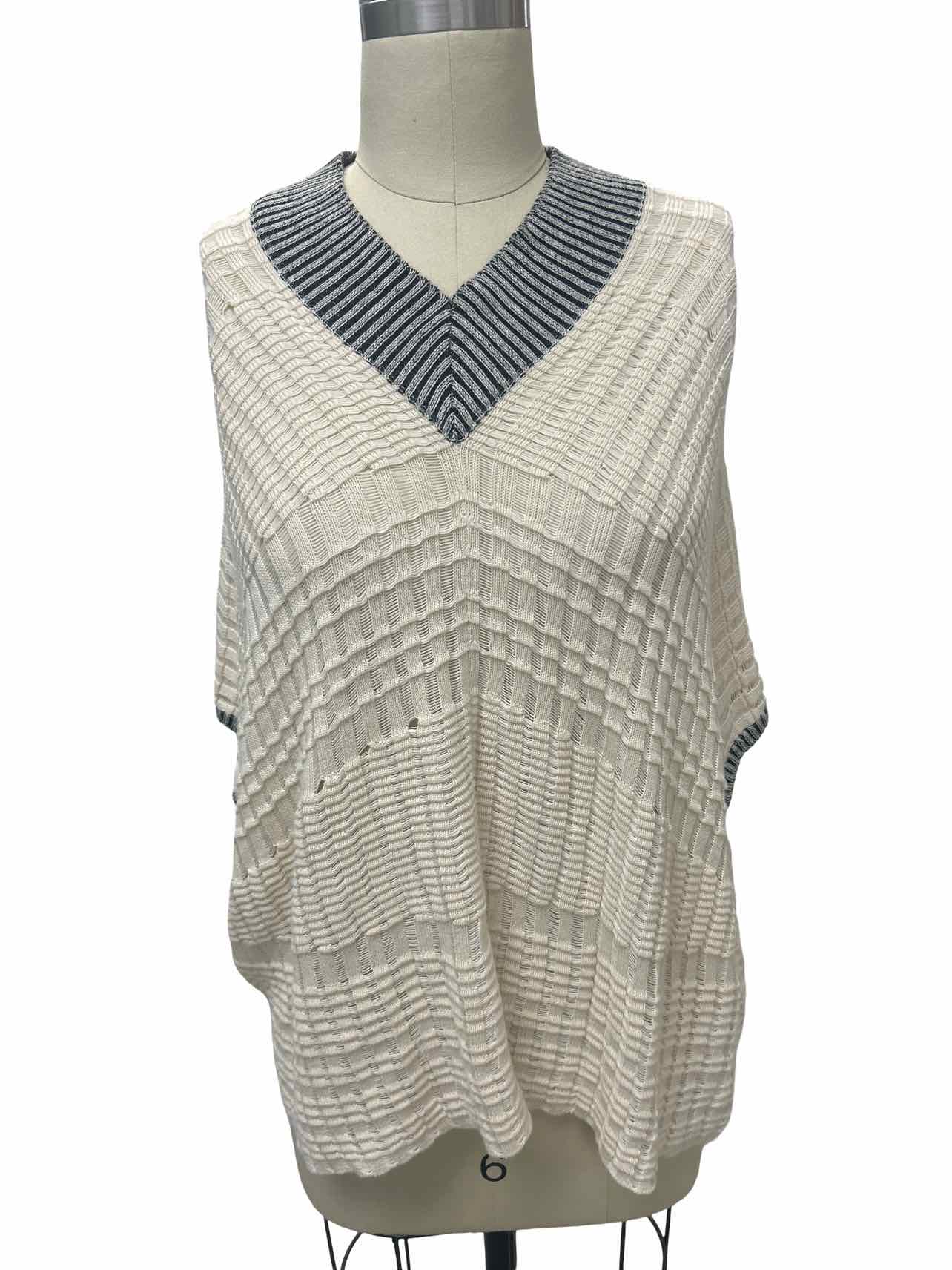 GARY GRAHAM LIGHT KNIT SWEATER VEST SIZE S