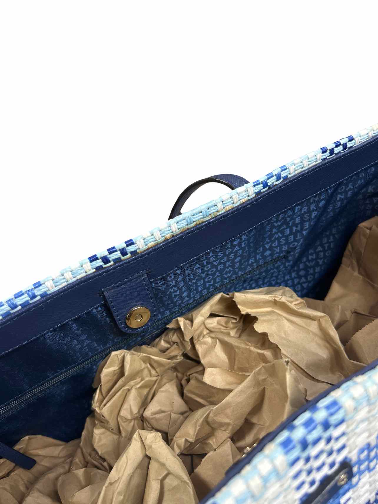 KATE SPADE TREMONT LANE WOVEN TOTE