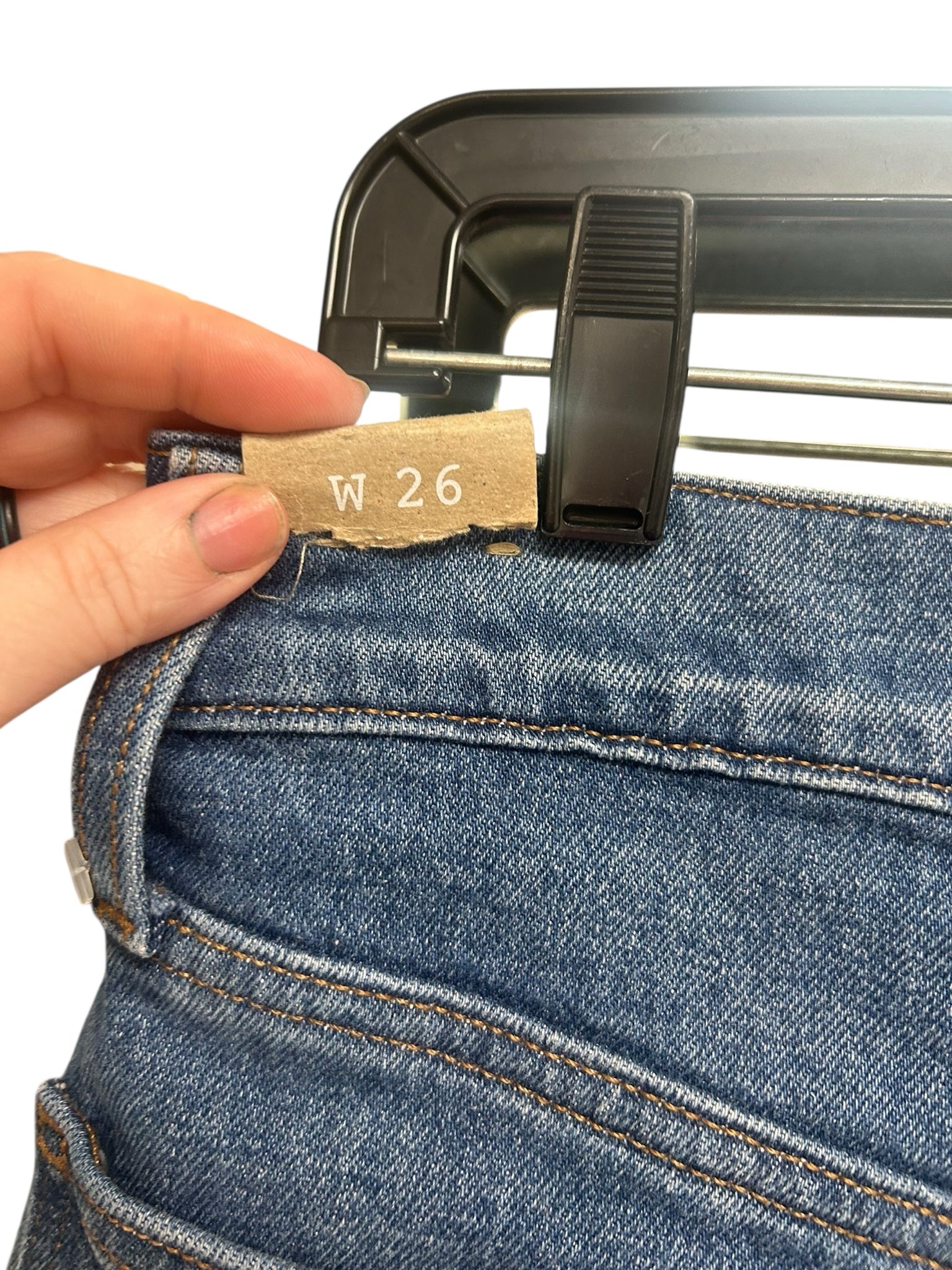 NWT MADEWELL THE PERFECT VINTAGE STRAIGHT MEDIUM WASH JEANS SIZE 26