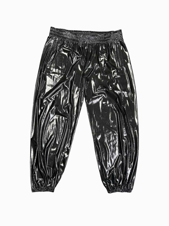 NORMA KAMALI METALLIC 2 PIECE SET SIZE: M