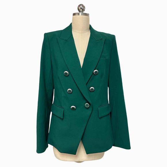 VERONICA BEARD NWT! MILLER DICKEY GREEN JACKET SIZE 10