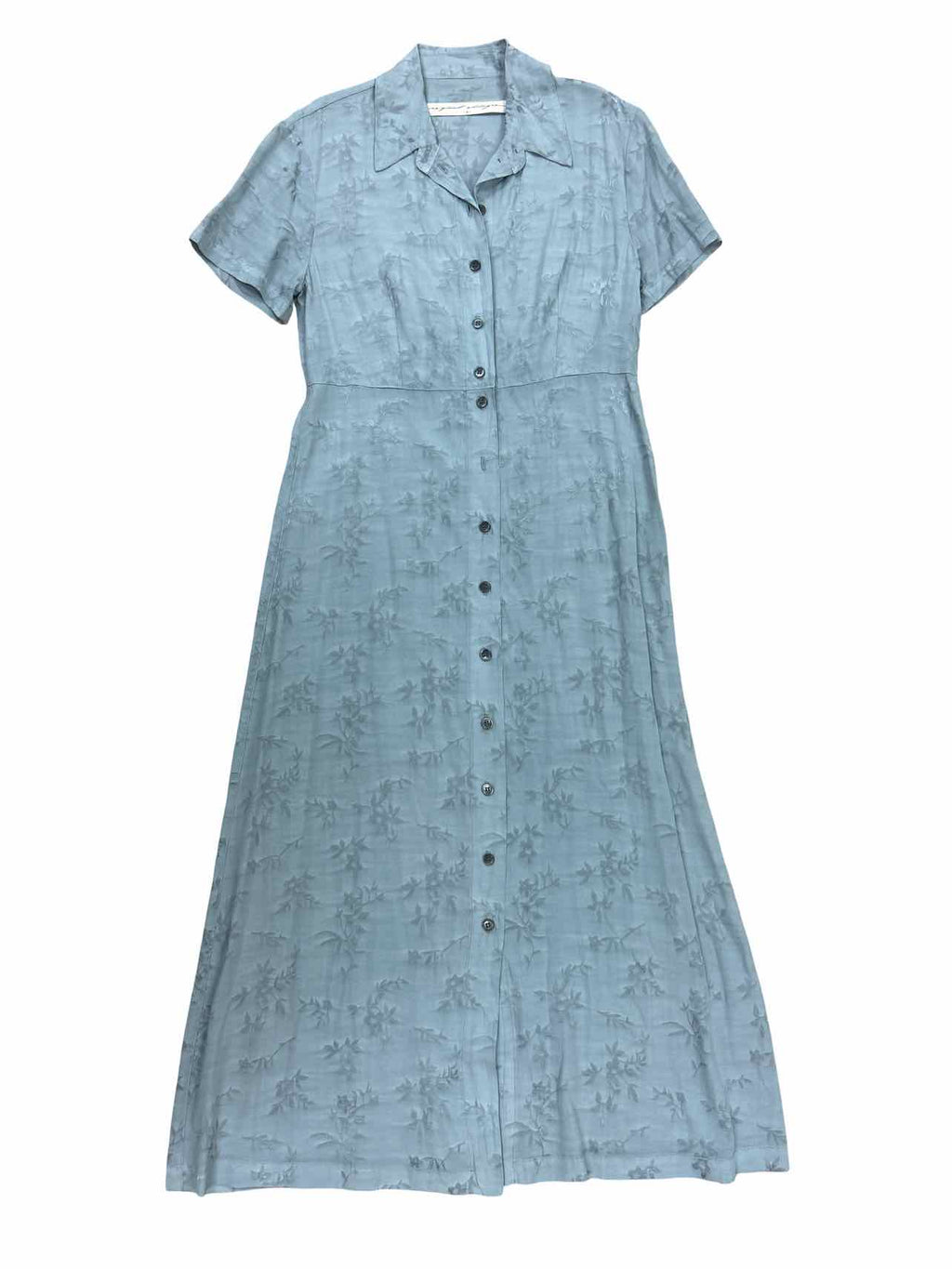 RAQUEL ALLEGRA CARINA DRESS DUSTY BLUE SIZE: 0