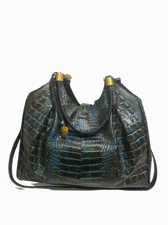 BRAHMIN CELIA SATCHEL IN MULTI-WESTFIELD