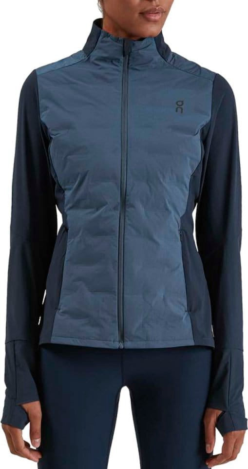 NEW! ON CLOUD WOMEN'S BLUE TWO TONE CLIMATE FULL ZIP JACKET SIZE SMALL