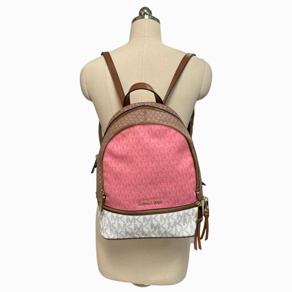 MICHAEL KORS NWT! RHEA MULTI-COLOR MEDIUM BACKPACK