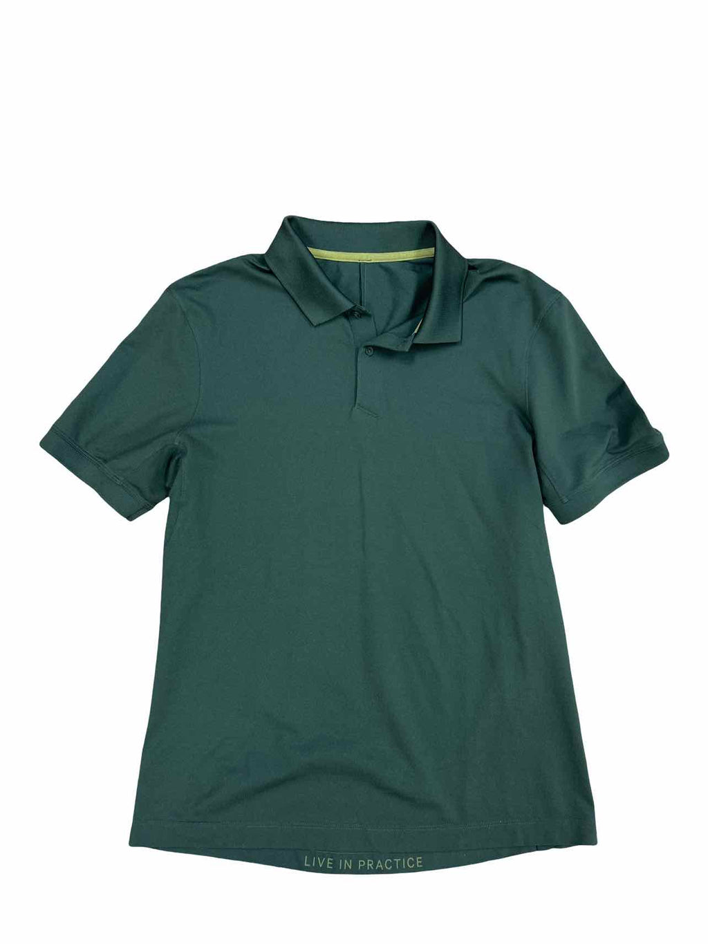 LULULEMON TECH PIQUE POLO SIZE: M