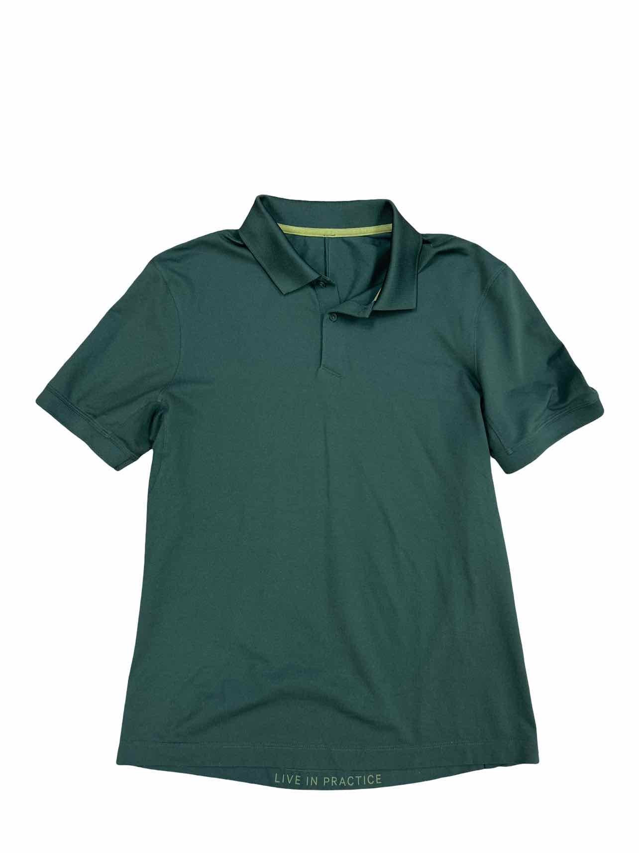 LULULEMON TECH PIQUE POLO SIZE: M