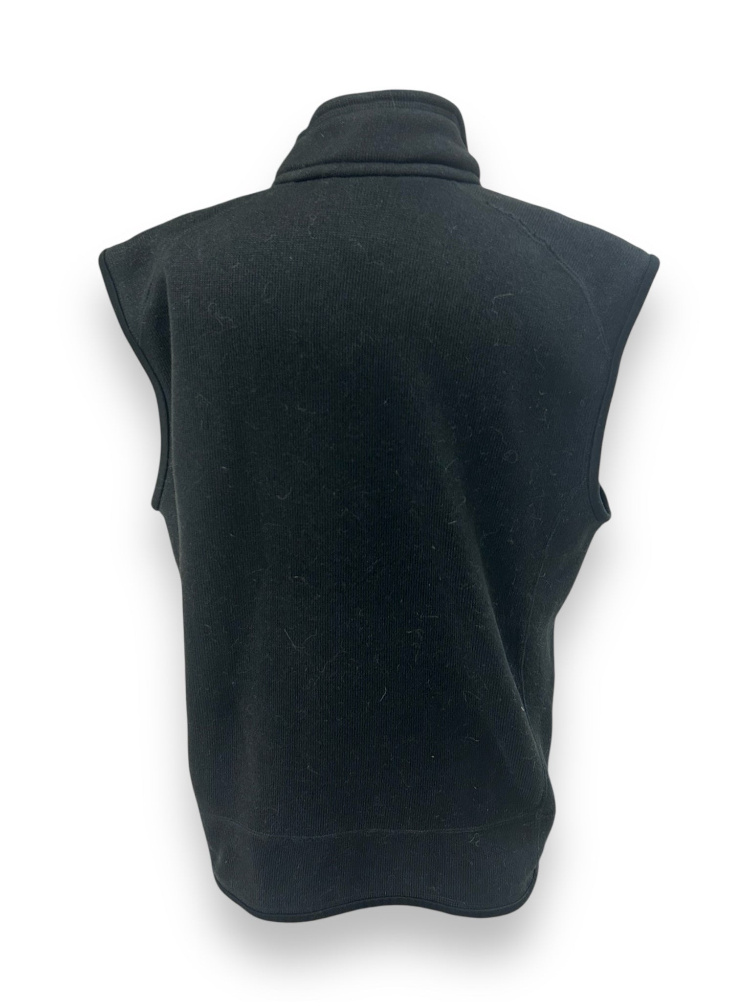MEN'S PATAGONIA BLACK BETTER SWEATER FLEECE VEST SIZE LARGE