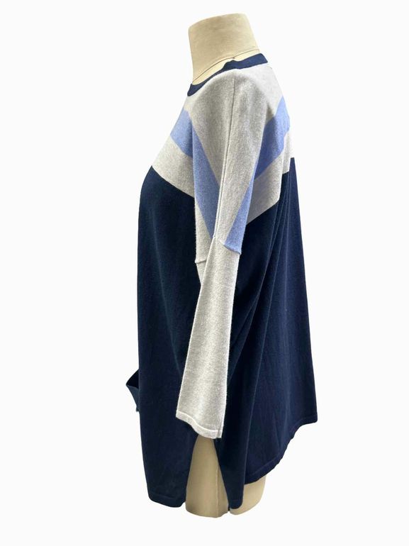 LILLY PULITZER NWT ELBA SWEATER TRUE NAVY SIZE: XS