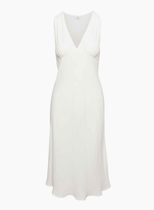 ARITZIA WILFRED SECRET SLIP MIDI DRESS SIZE: M