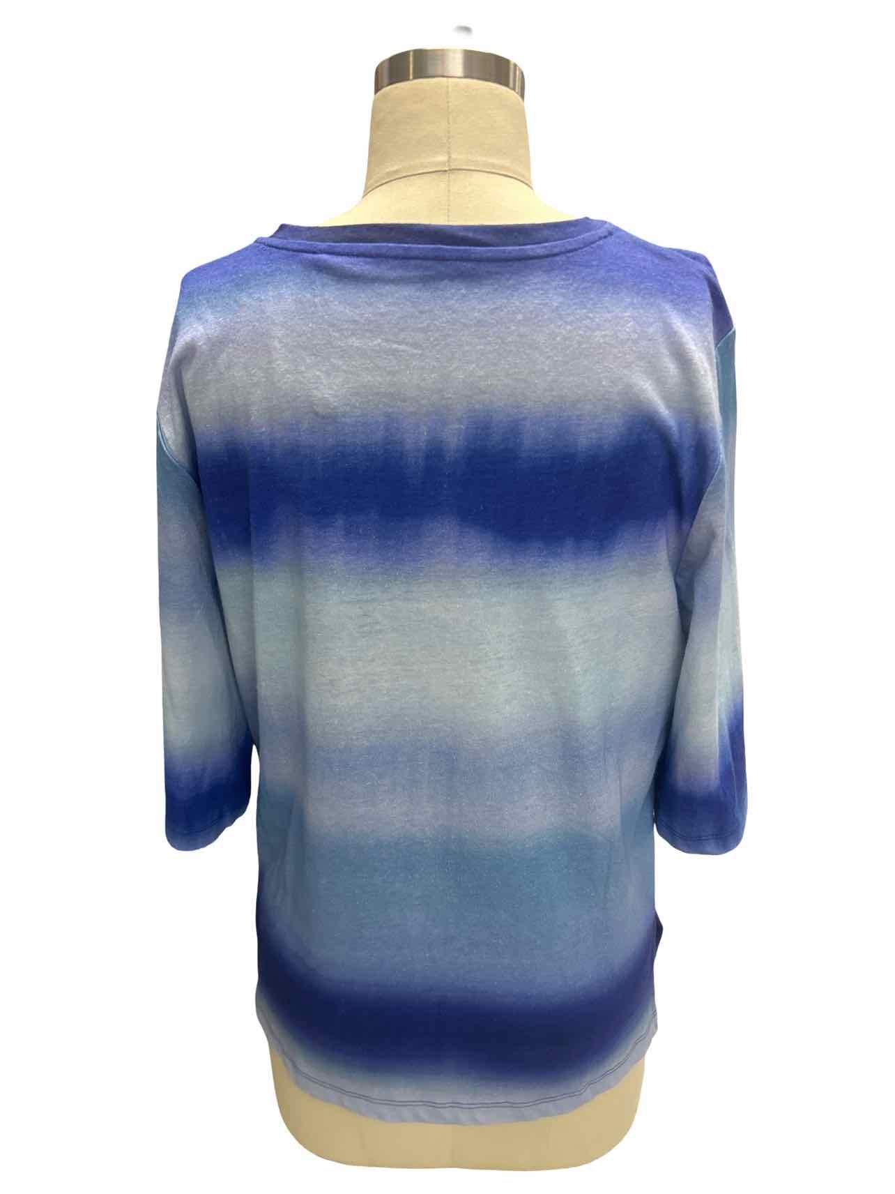 KOBI HALPERIN Size M BLUE OMBRE WTOP