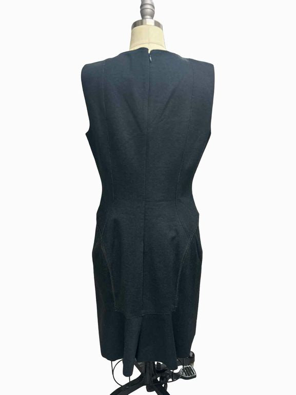 TAHARI ZIPPER ACCENT BENTLEY DRESS SIZE: 12