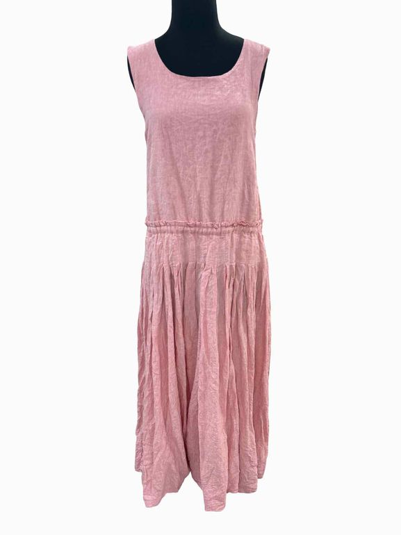 RICORRROBE NTC LINEN DRESS - GARMENTORY SIZE: S