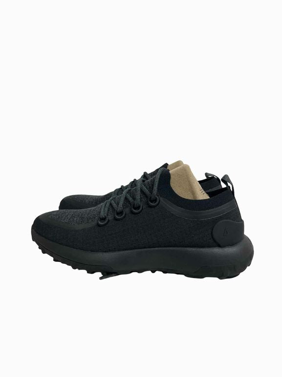 ALLBIRDS RERUN TRAIL RUNNERS SWT IN NATURAL BLACK SIZE: 12