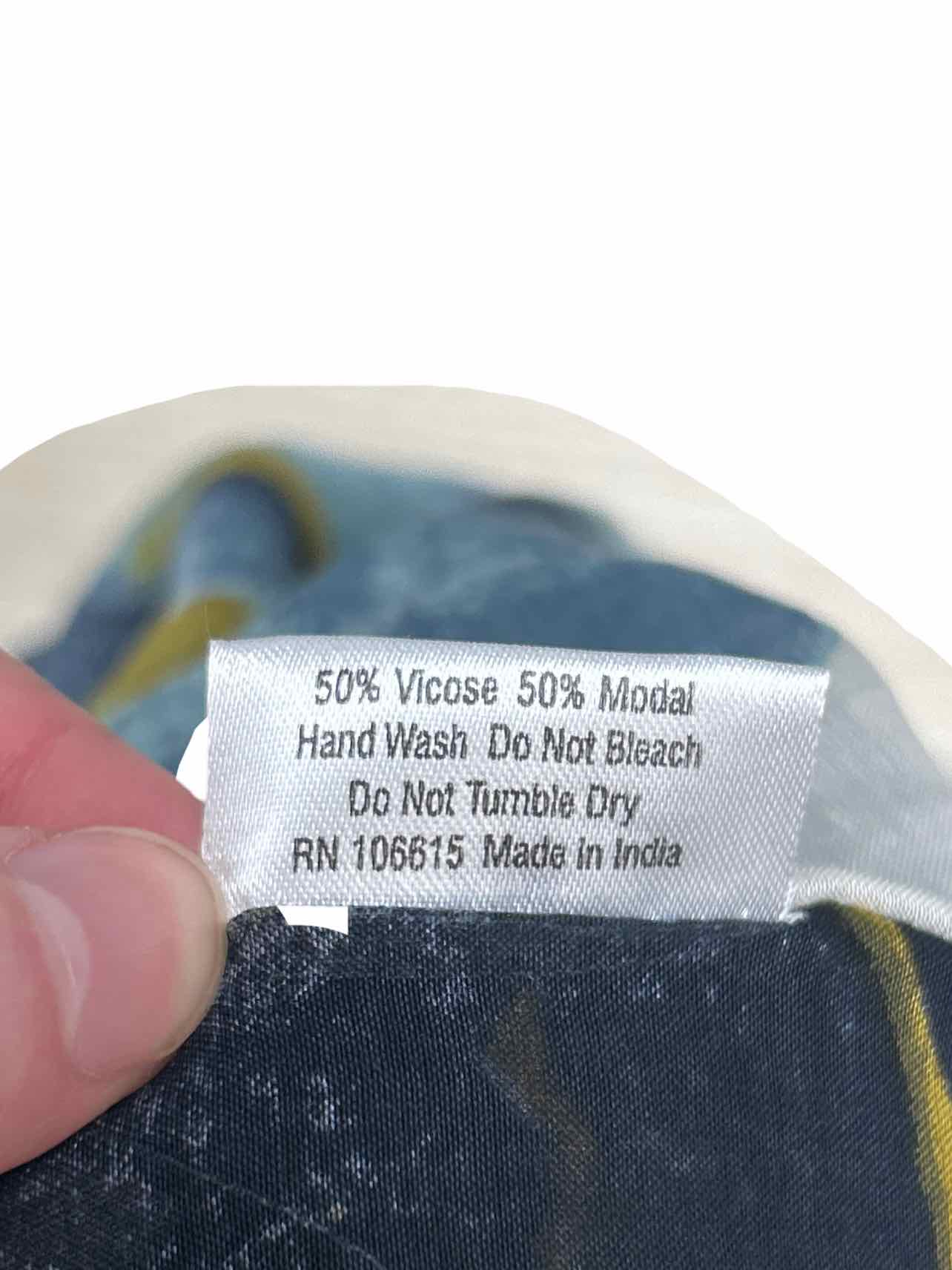 ONE HUNDRED STARS NWT PANSY LONG KIMONO DUSTER 20723-PAN SIZE: OS