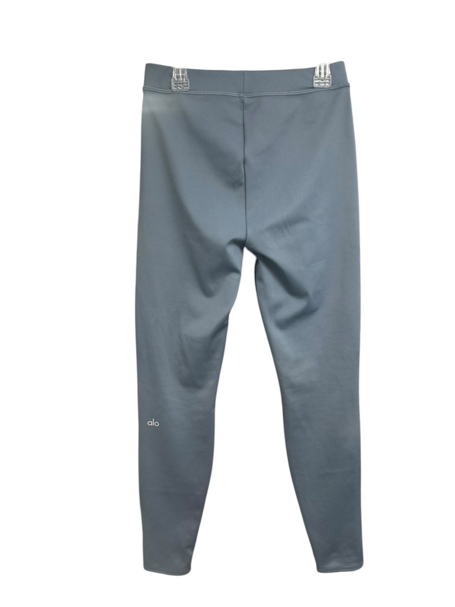 ALO THRILL SEAKER LEGGING STEEL BLUE SIZE SMALL
