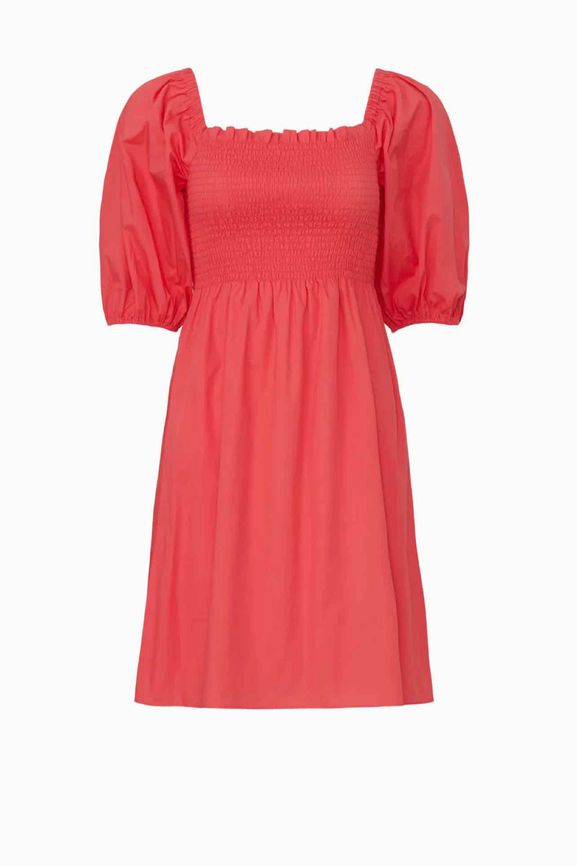 TRINA TURK MESQUITE PUFF SLEEVE SMOCK BODICE SIZE: M