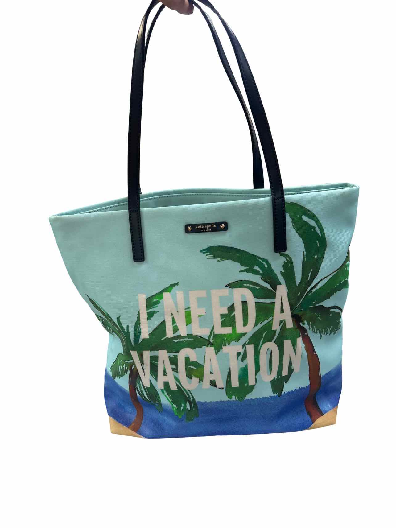 KATE SPADE BON SHOPPER VACATION TOTE