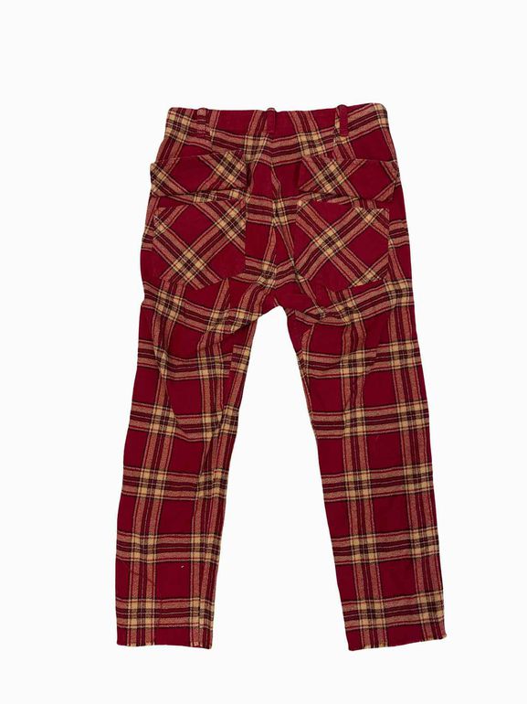 A SHIRT THING  GRIFFIN PLAID FLANNEL PANT RETAIL SIZE: XS
