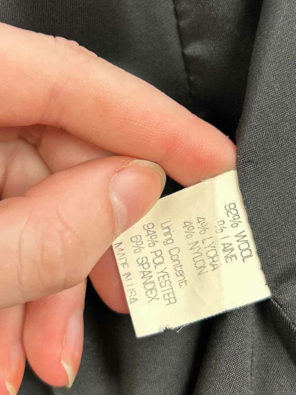 THEORY VINTAGE WOOL BLAZER SIZE: 8