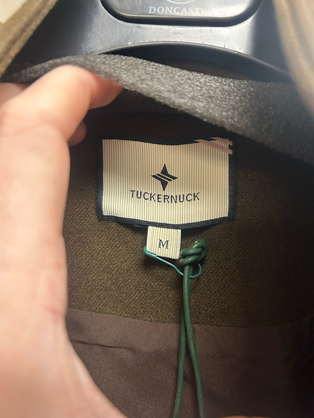 NWT TUCKERNUCK MARANT CHOCOLATE BROWN SHIRT JACKET SIZE MEDIUM