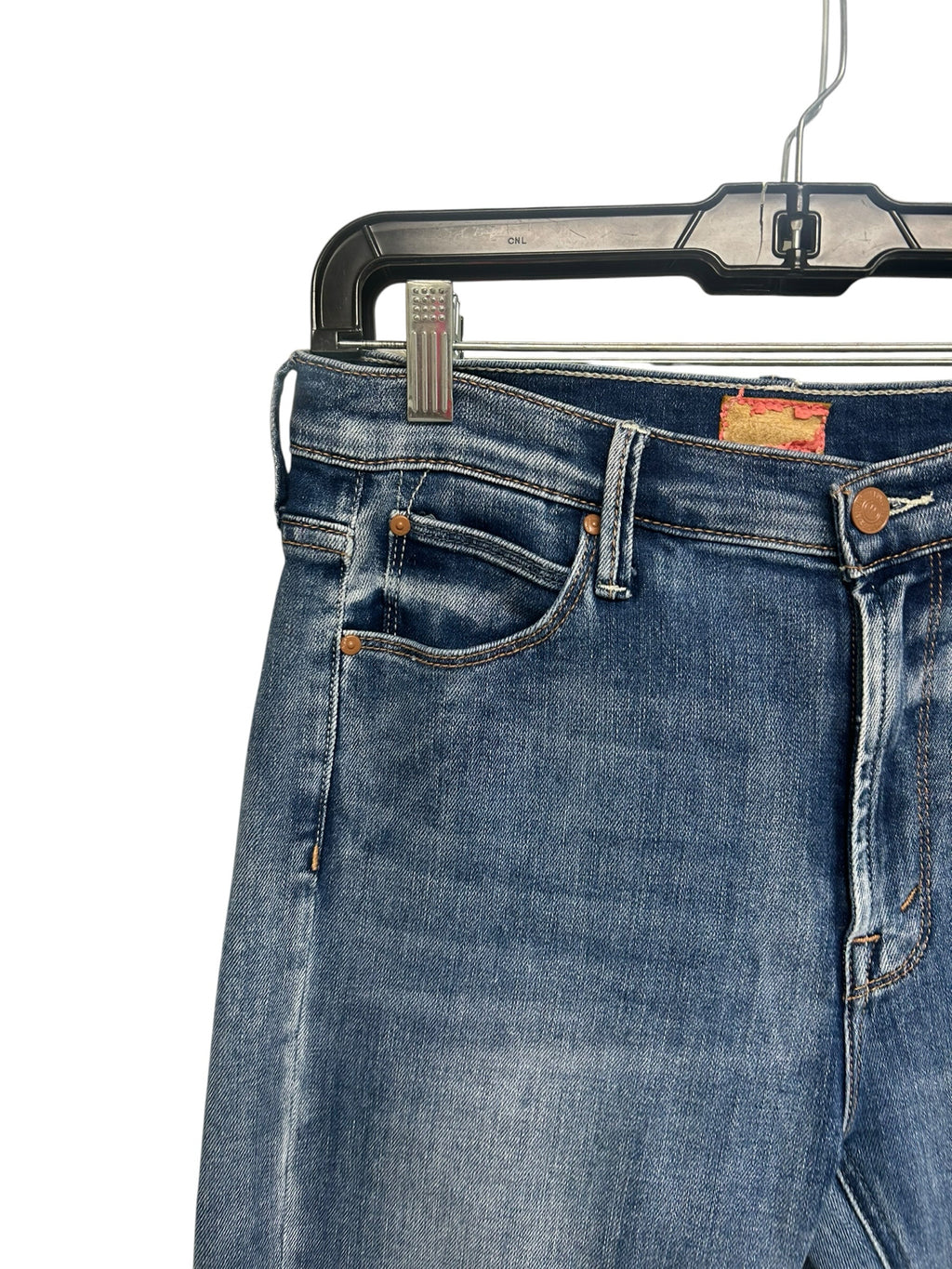 MOTHER THE DOUBLE DAZZLER IN LBO BEYOND THE SKY JEANS SIZE 30