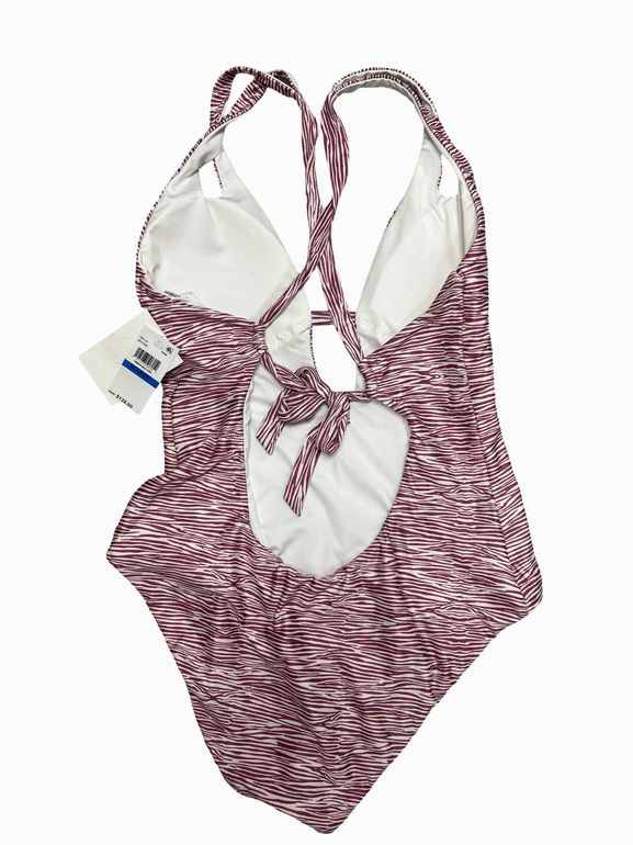 BECCA REBECCA VIRTUE BECCA PRINT PLAY CUT OUT ONE PIECE SWIM SIZE: XL