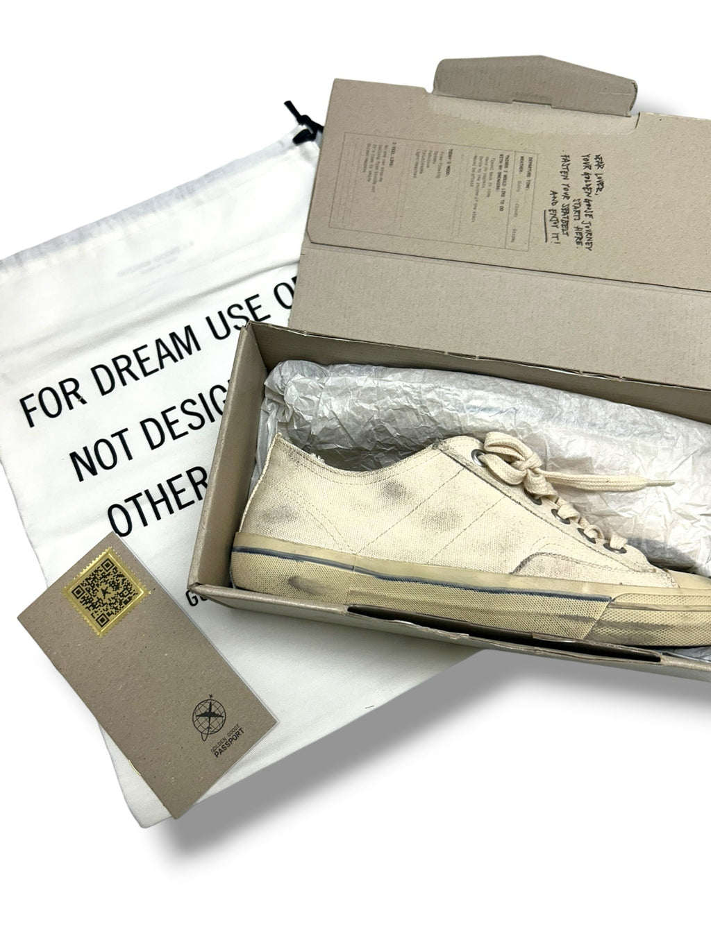 NIB GOLDEN GOOSE V STAR BEIGE CANVAS GLITTER STAR SNEAKERS SIZE 40 US 10