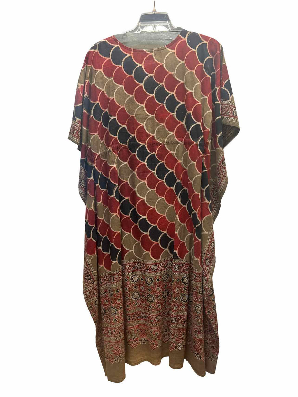 THE FOX & THE MERMAID VENICE HAND BLOCKED PRINT KAFTAN