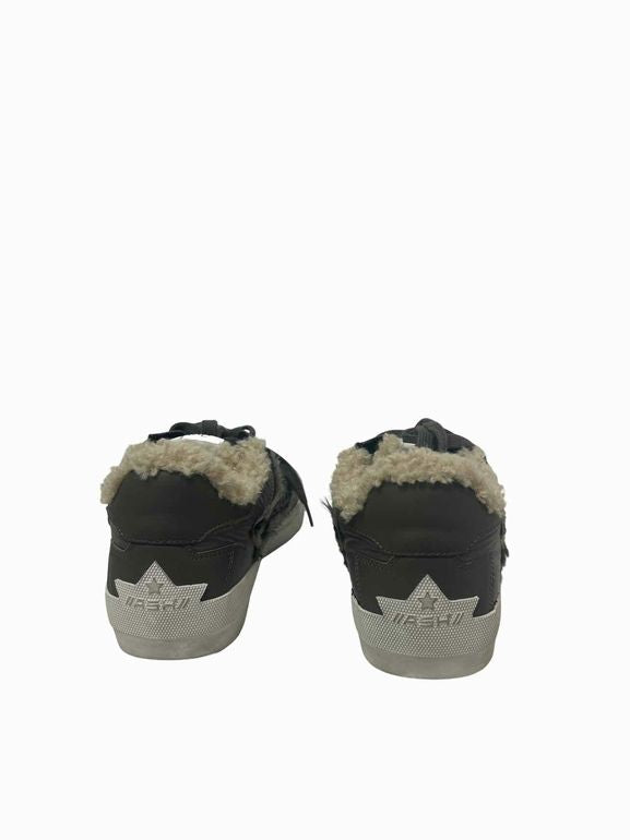 ANTHROPOLOGIE ASH MALIBU BIS FAUX FUR LACE-UP SIZE: 40