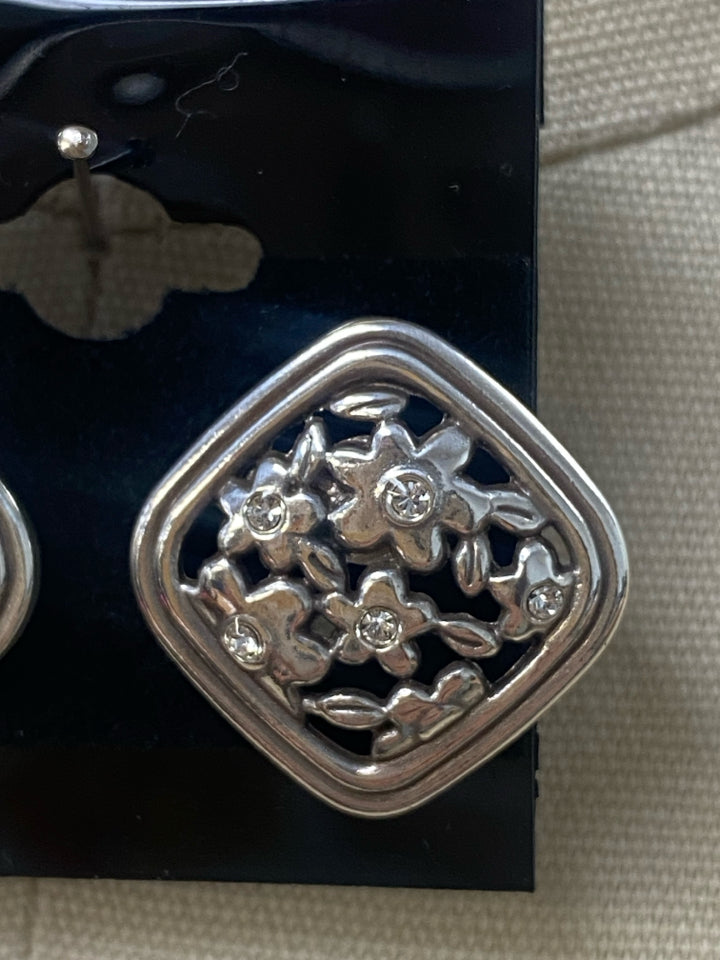 BRIGHTON FLORAL FILIGREE POST EARRINGS