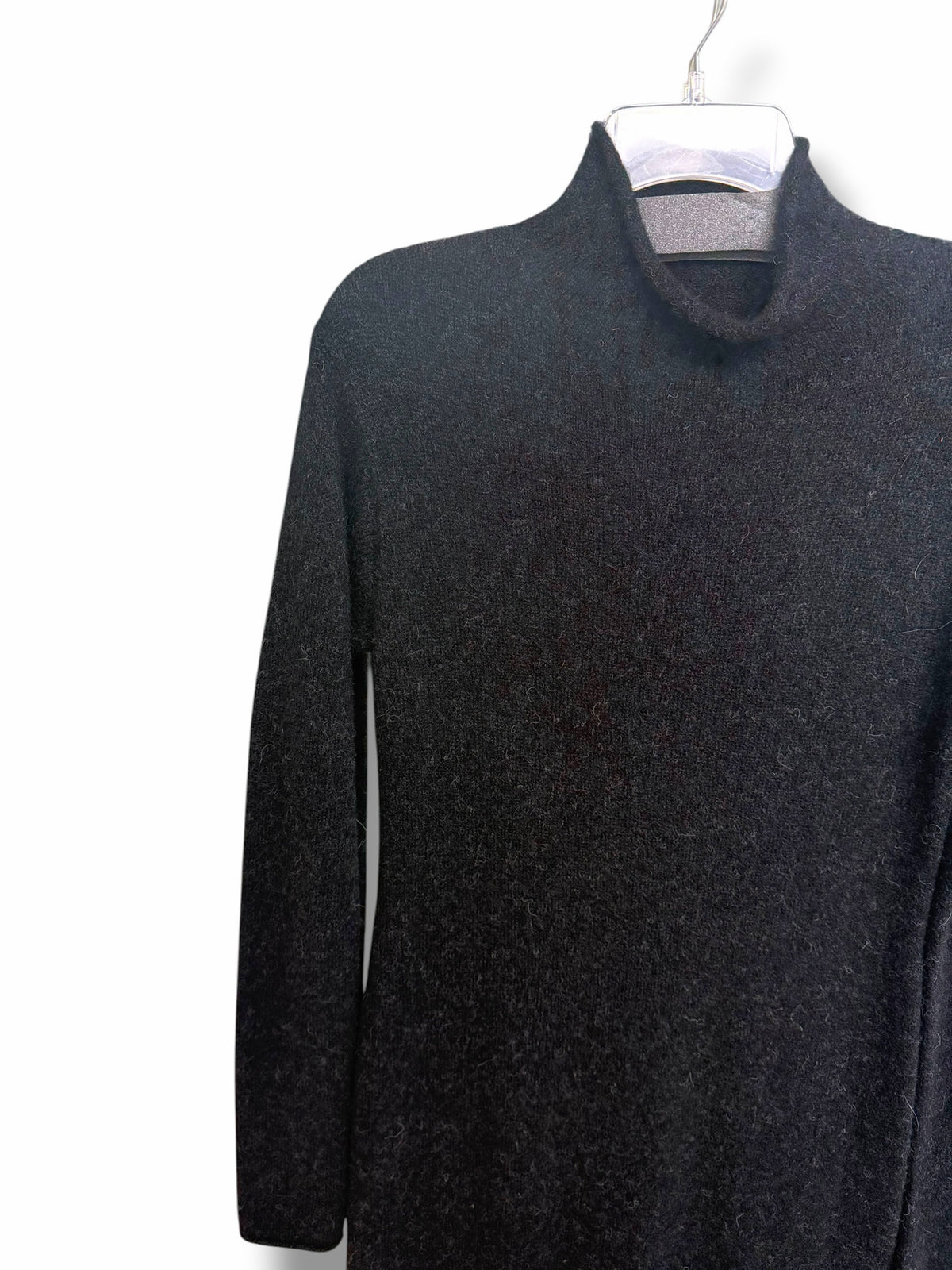 GARMENTORY LAUREN MANOOGIAN BABY ALPACA SWEATER DRESS DARK GRAY SIZE 1