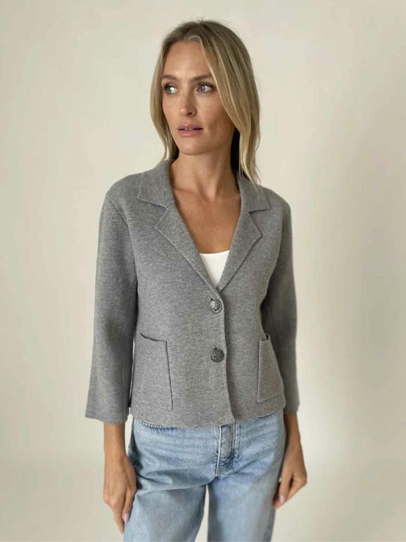SIX FIFTY  NEW! LOUISA KNIT BLAZER SIZE: M