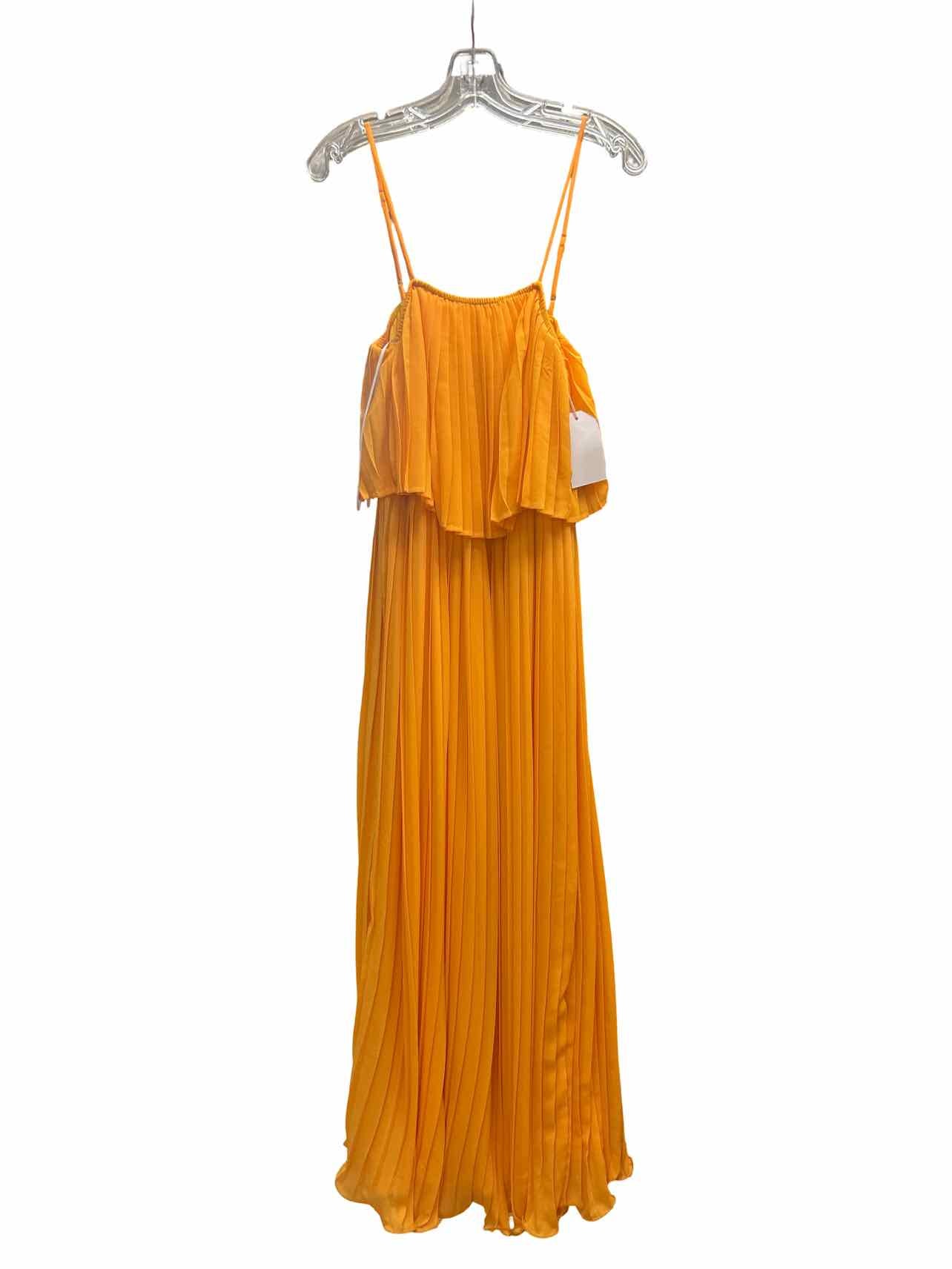 ANTHROPOLOGIE NWT IF BY SEA STRAPPY ACCORDION MAXI DRESS SIZE: M
