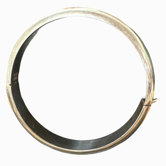 SILVER AK 925 TURKEY HINGED BANGLE