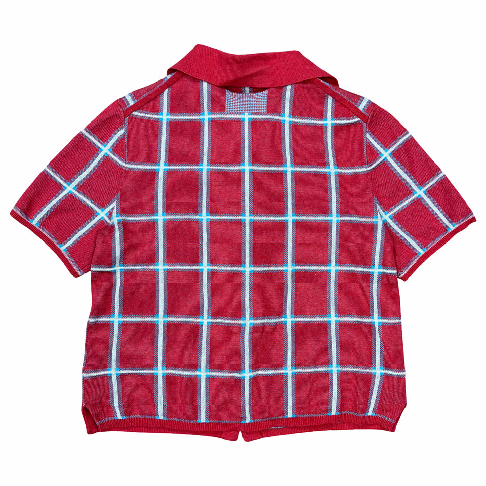 GUEST IN RESIDENCE CHECKED JACQUARD SHIRT SIZE XS GARMENTORY