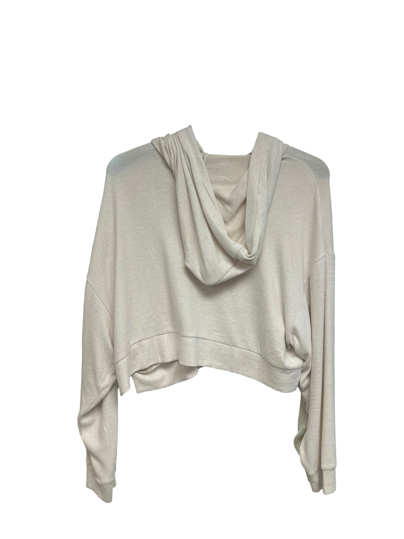NWT QUINCE BRUSHED LOUNGE CROP HOODIE AND STRAIGHT LEG PULL ON PANTS SIZE XL