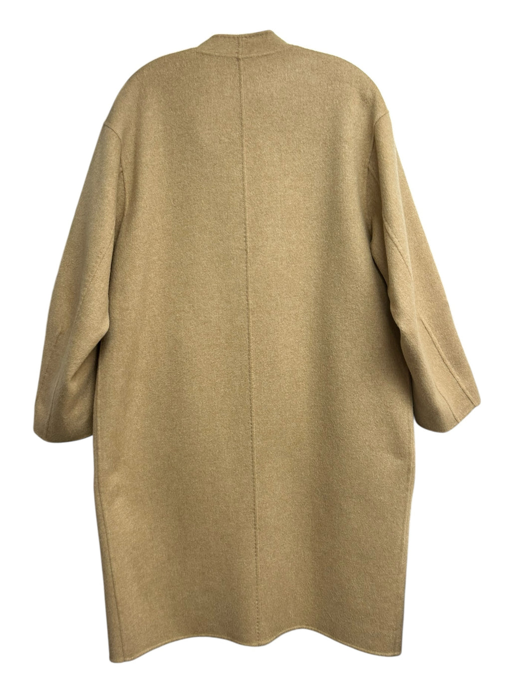LAFAYETTE 148 REVERSIBLE WOOL AND CASHMERE LONG LENGTH SWEATER COAT SIZE MEDIUM