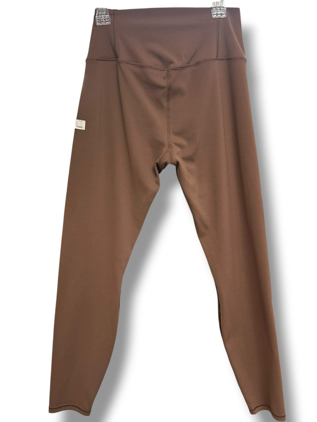 VUORI ALL THE FEELS BLISS BLEND ALMOND HIGH WAIST LEGGINGS