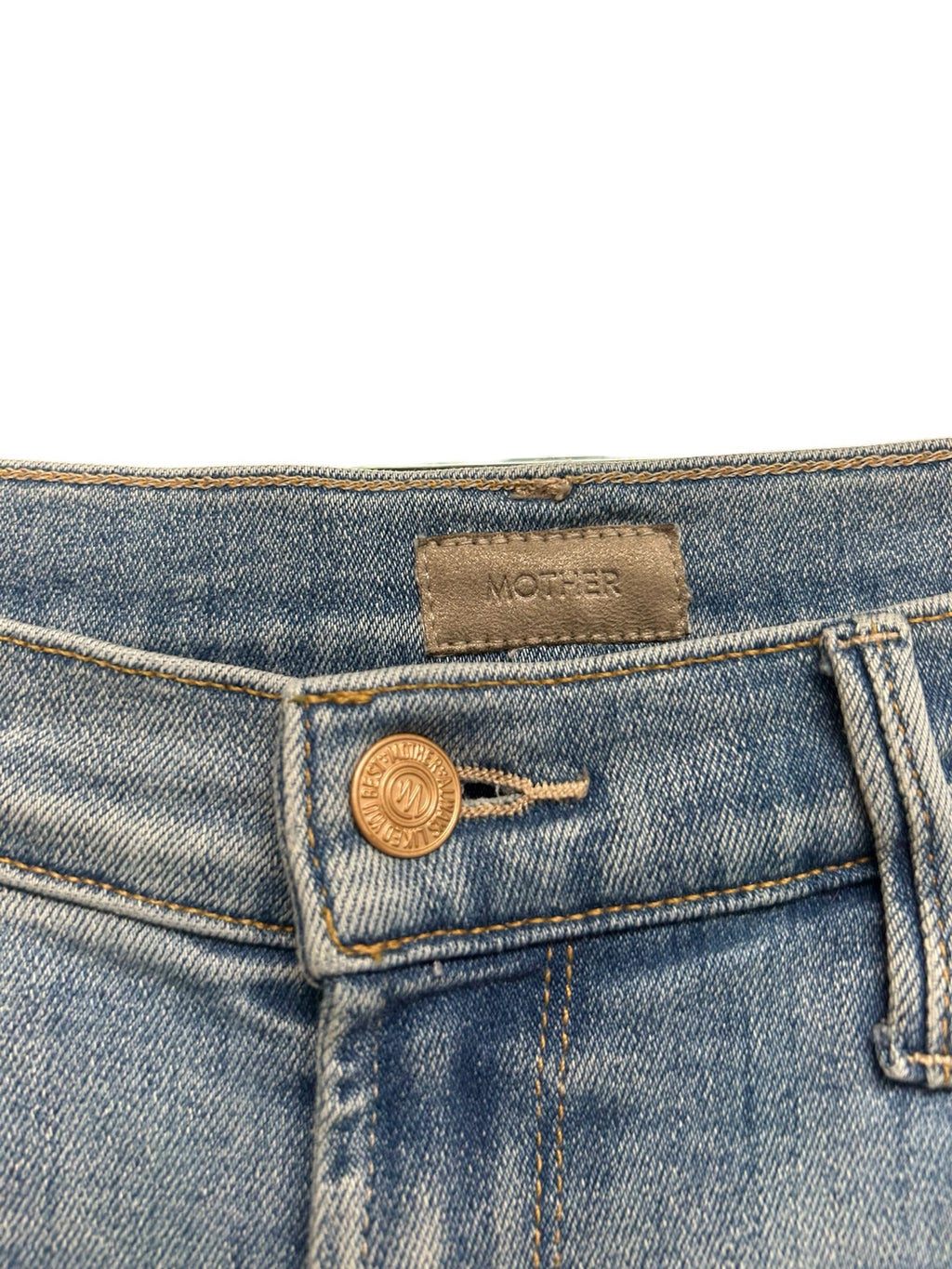 MOTHER THE MID RISE DAZZLER FLOOD SLIM JEANS SIZE 29